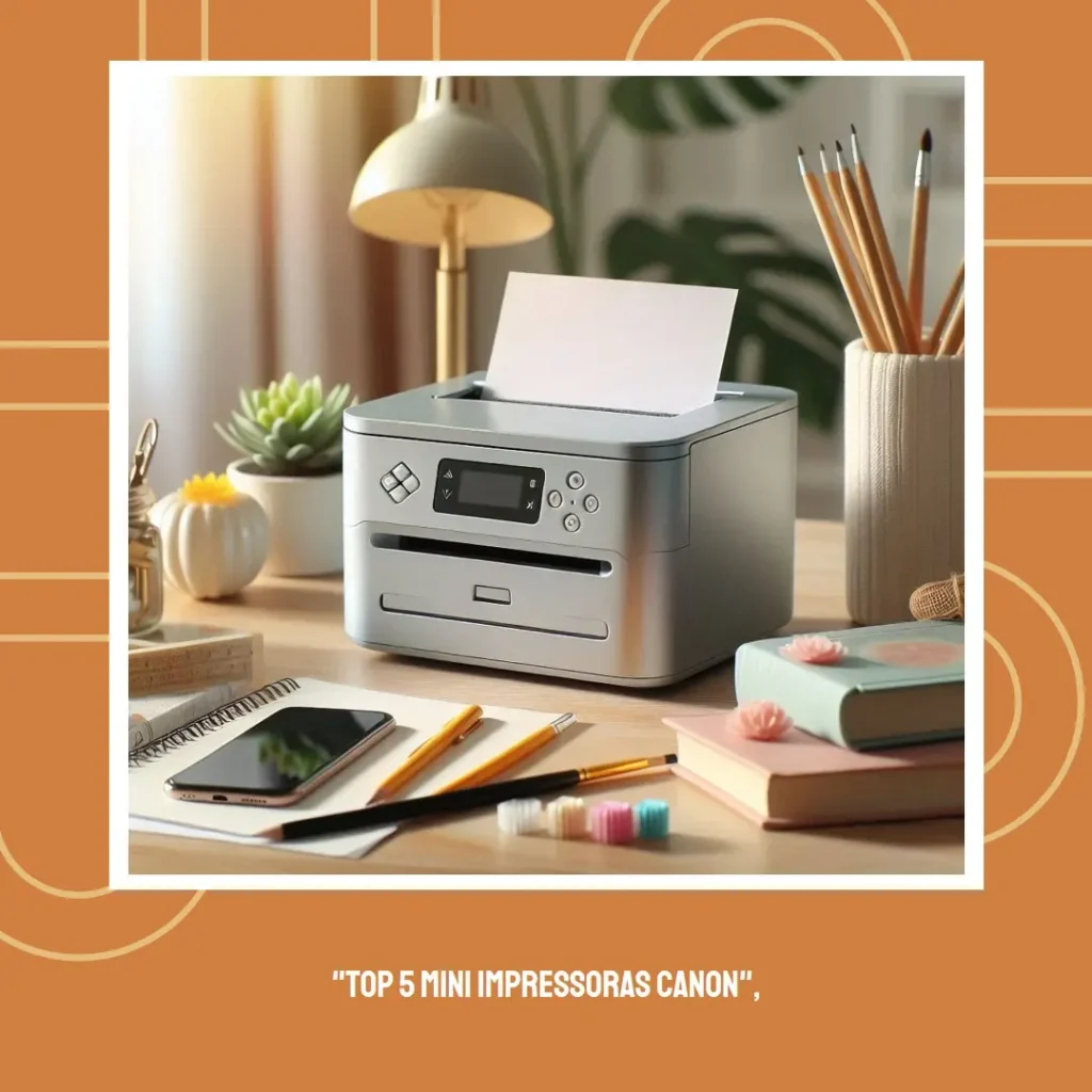 Top 5 Opções de mini impressora Canon