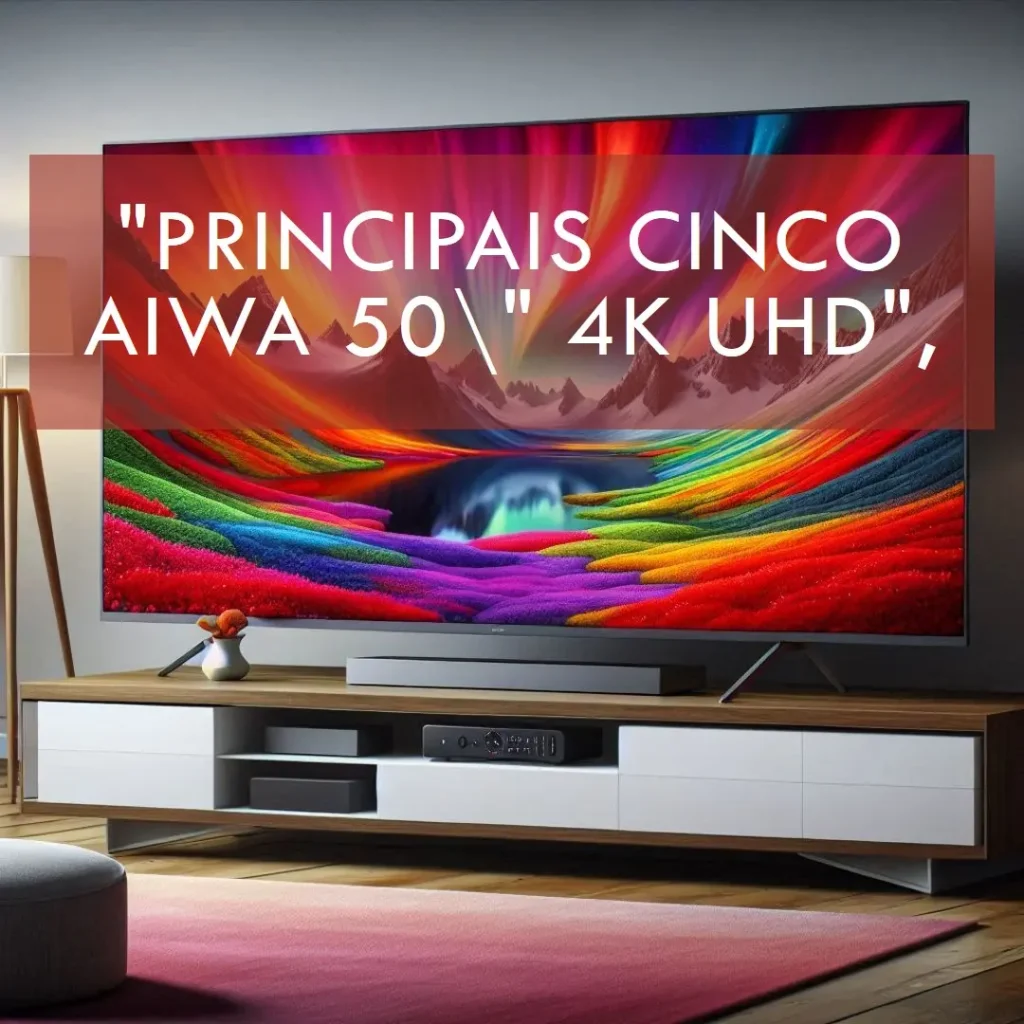 Principais Cinco aiwa 50 4k uhd smart tv