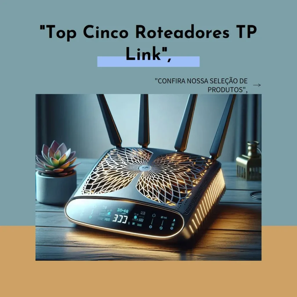 Top Cinco roteador TP Link 3 antenas