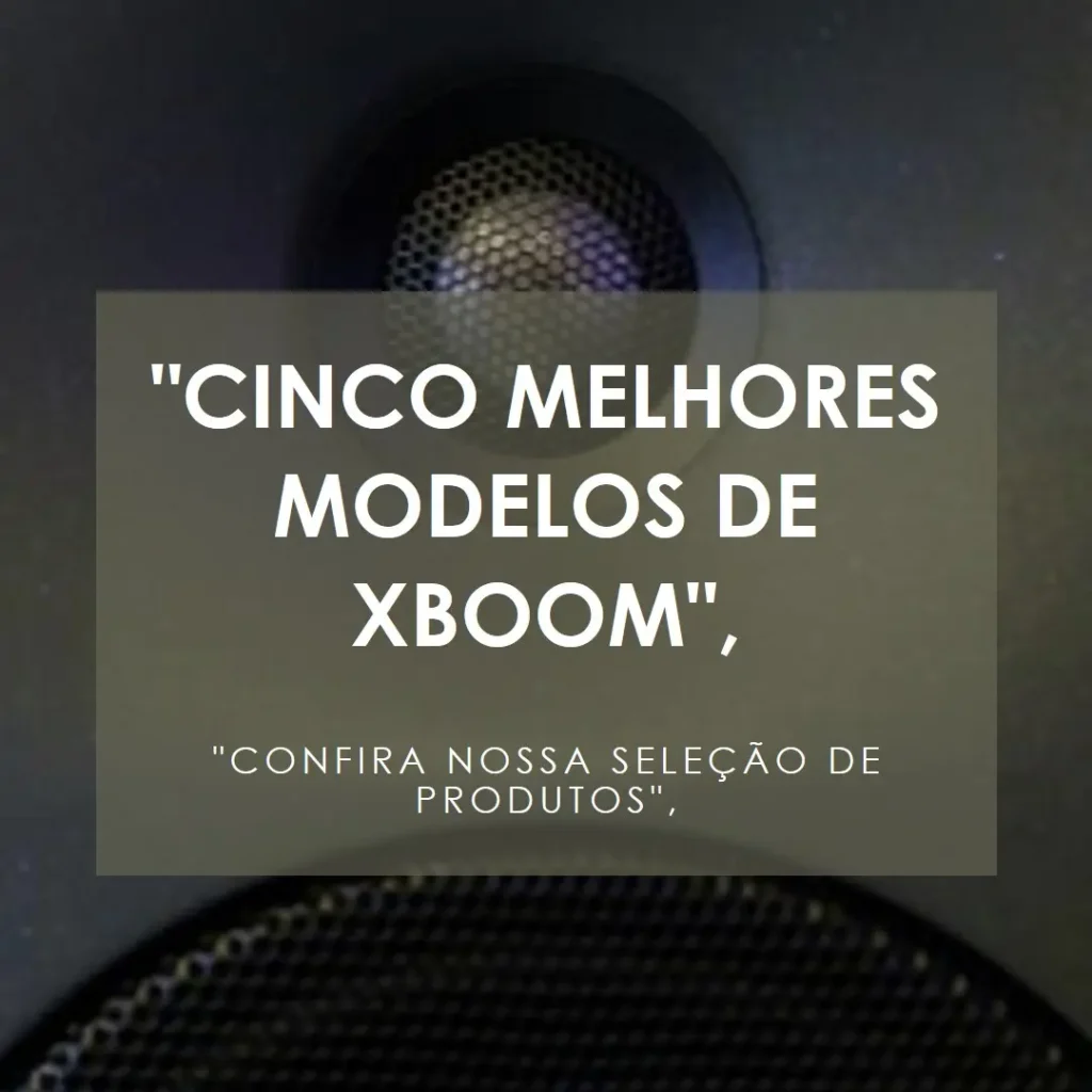 Cinco Melhores Modelos de plug caixa de som LG Xboom