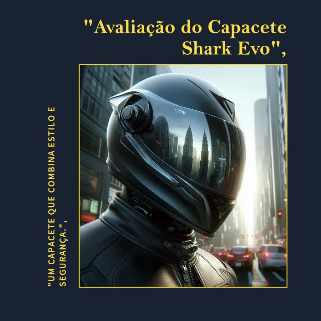 Capacete Shark Evo Es Articulado: Tecnologia e Conforto para Motociclistas