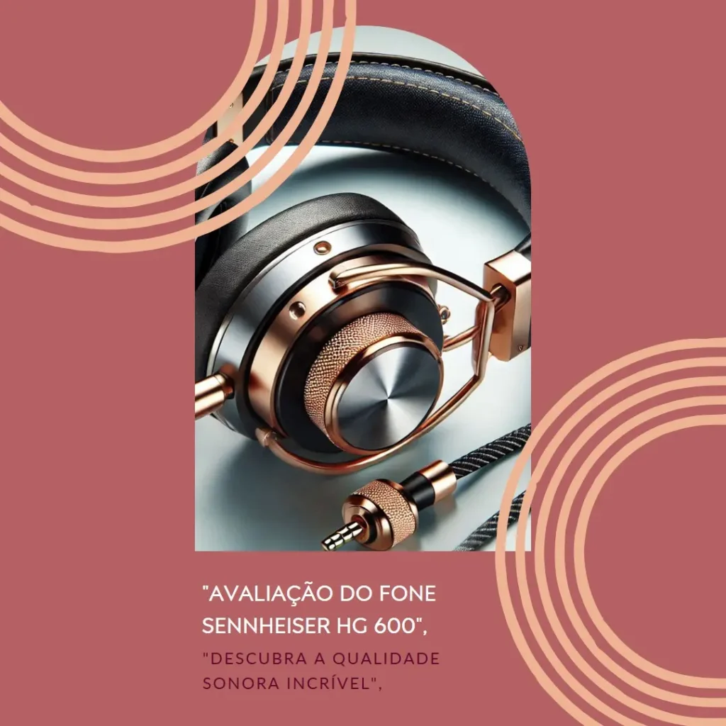 Sennheiser HG 600: Qualidade de Som e Conforto Superior