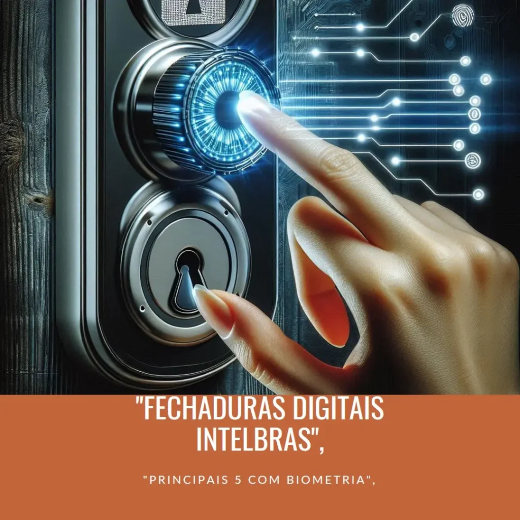 Principais 5 fechadura digital Intelbras biometria