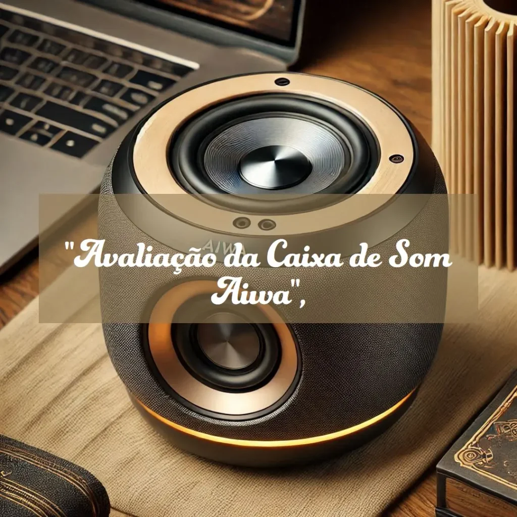 Caixa de Som Party Box Aiwa Bluetooth – Potência e Animação Garantidas