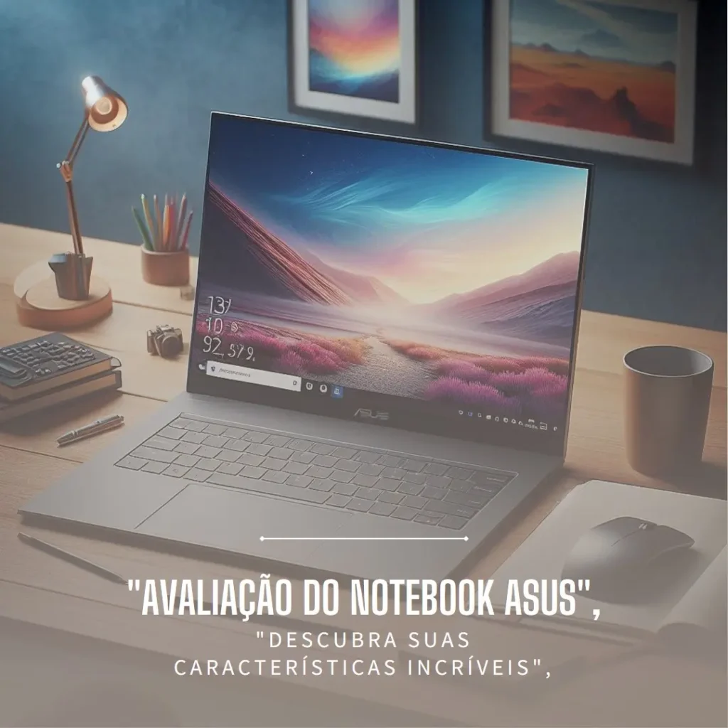 Notebook ASUS VivoBook Go 15 com Ryzen 3 e SSD de 256GB