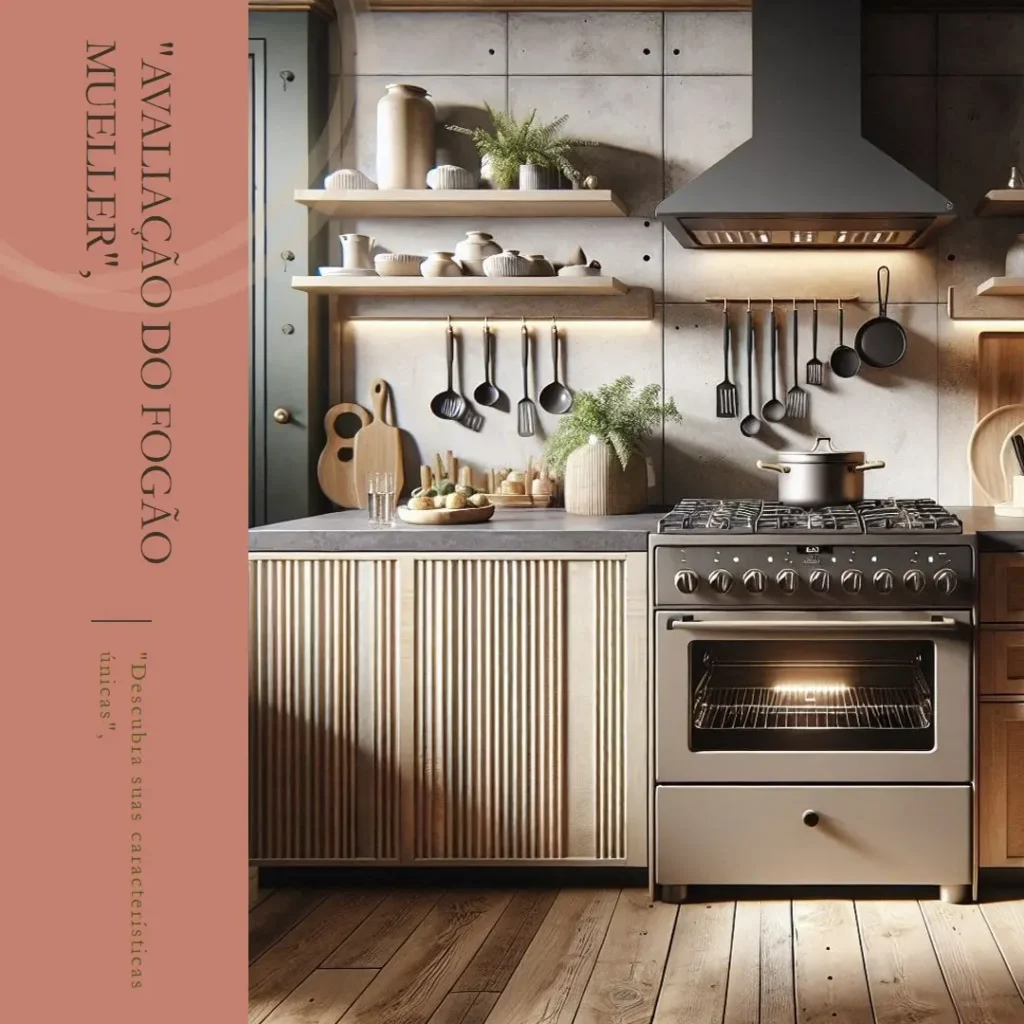 Fogão Mueller 5 Bocas Decorato Inox: Estilo e Eficiência para Sua Cozinha