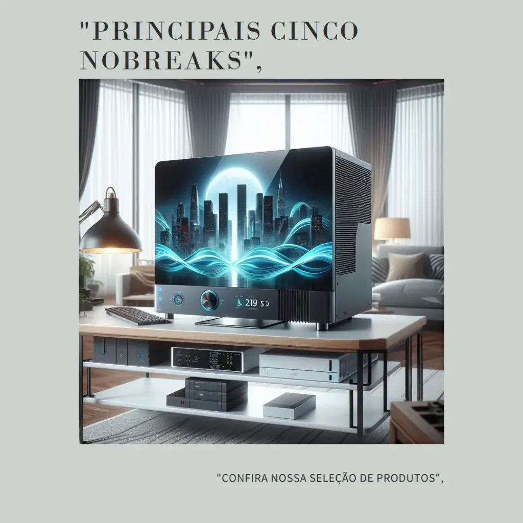 Principais Cinco  nobreak senoidal puro