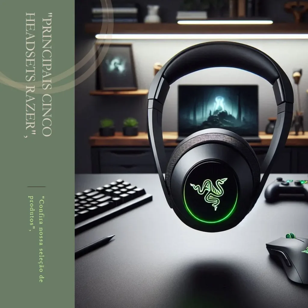 Principais Cinco  headset Razer wireless