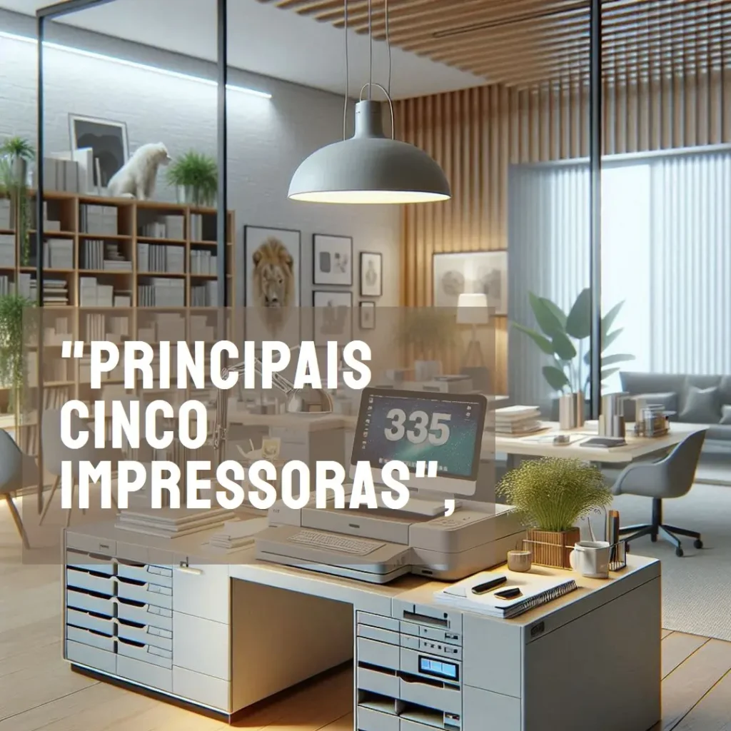 Principais Cinco impressora ecotank HP