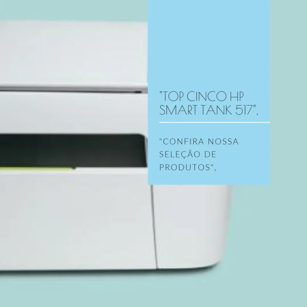 Top Cinco HP smart tank 517