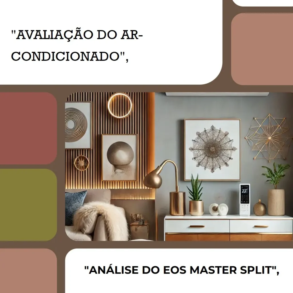 Ar-Condicionado Split 9000 BTUs Eos Master Confort On/Off