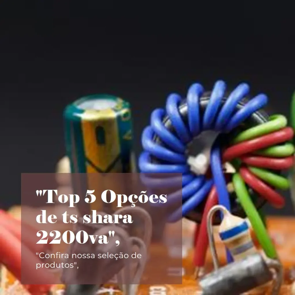 Top 5 Opções de ts shara 2200va