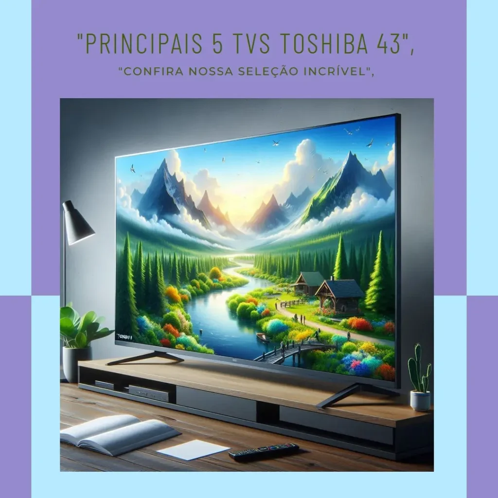 Principais 5 Toshiba smart TV 43