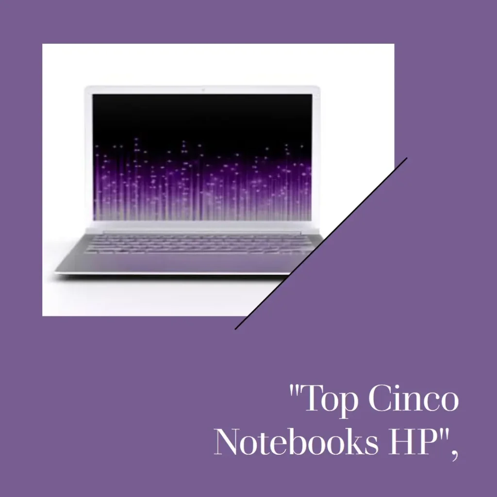 Top Cinco HP notebook core i3