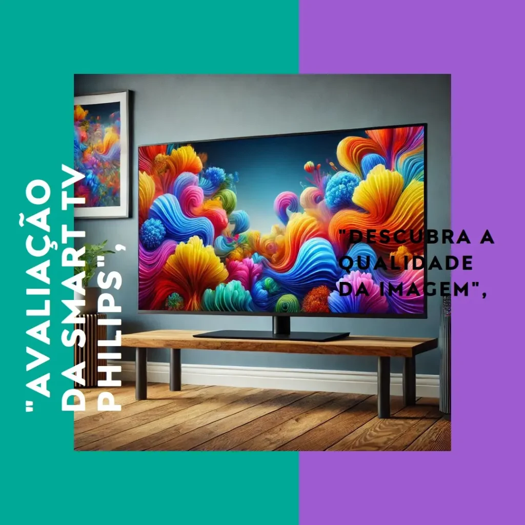 Smart TV Philips 43" Full HD com Google TV e Comando de Voz
