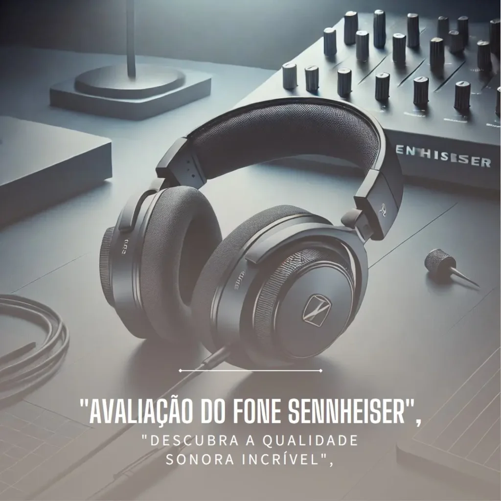 Fone sem Fio Sennheiser HD 450BT: Alta Qualidade e Cancelamento Ativo
