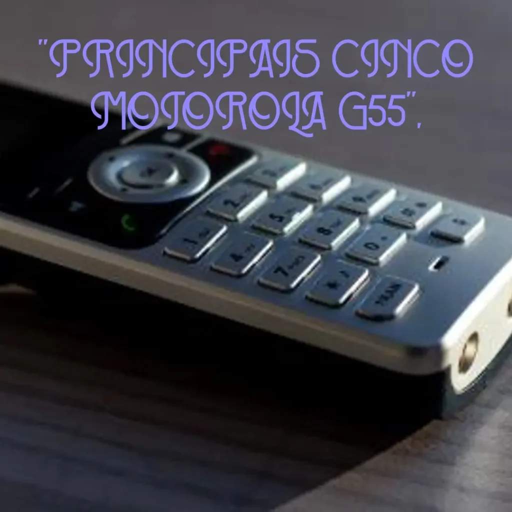 Principais Cinco Motorola g G55
