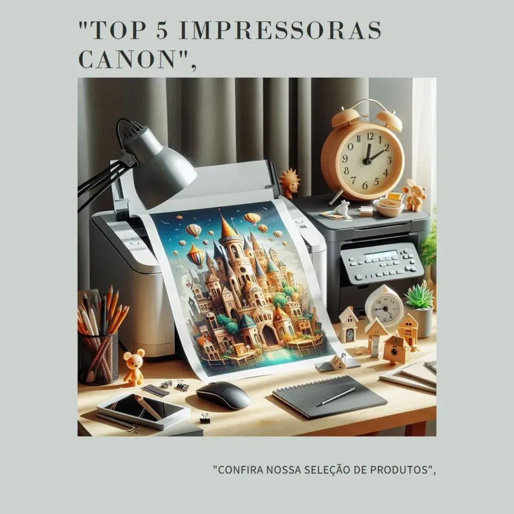 Top 5 Opções de Canon impressora