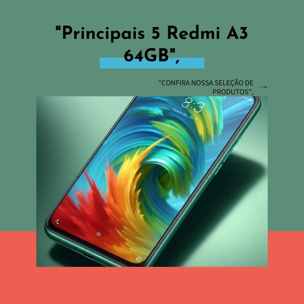 Principais 5 Redmi A3 64gb verde