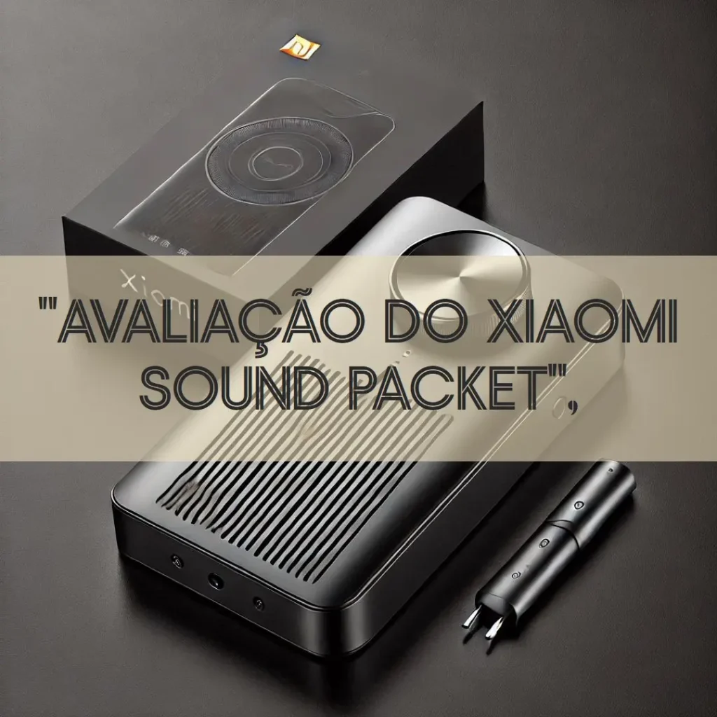 Xiaomi Sound Packet Mi: Alto-falante Portátil Bluetooth 5.4 com Som Dinâmico e IP67
