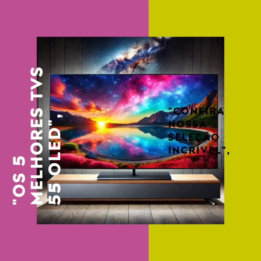 Lista de 5 Melhores: TV 55 oled