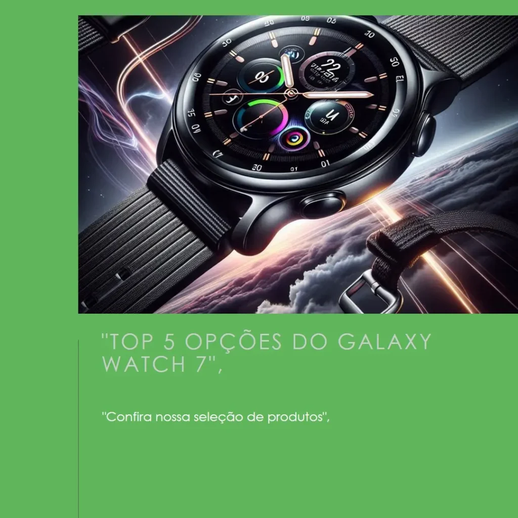 Top 5 Opções de  Samsung Galaxy watch 7 44mm lte review