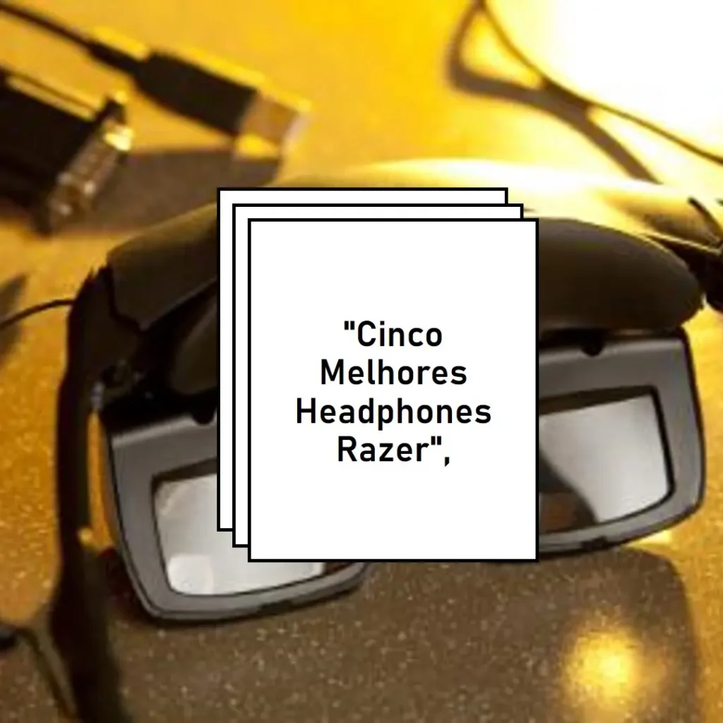 Cinco Melhores Modelos de headphone Razer kraken 7.1