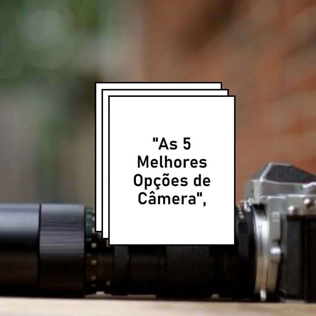 As 5 Melhores Opções de Canon g7x digital camera