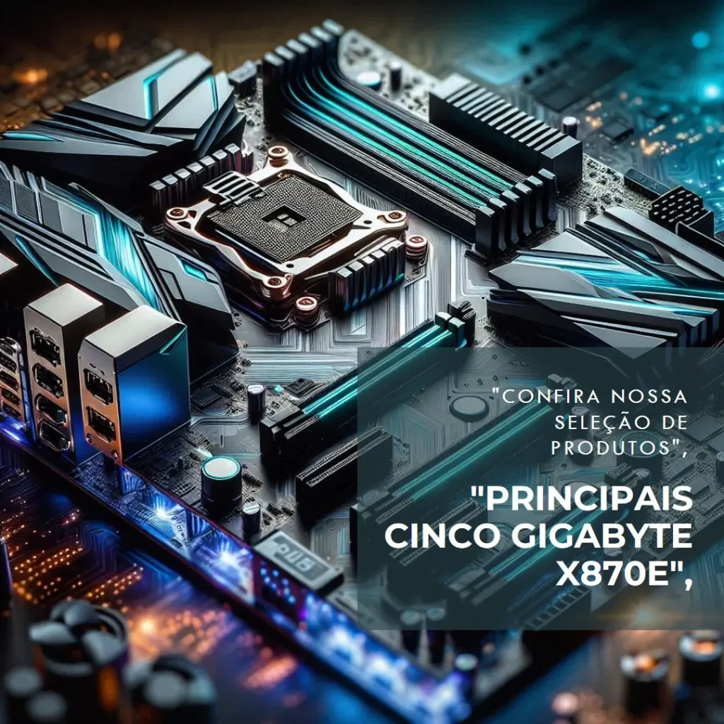 Principais Cinco Gigabyte x870e Aorus xtreme