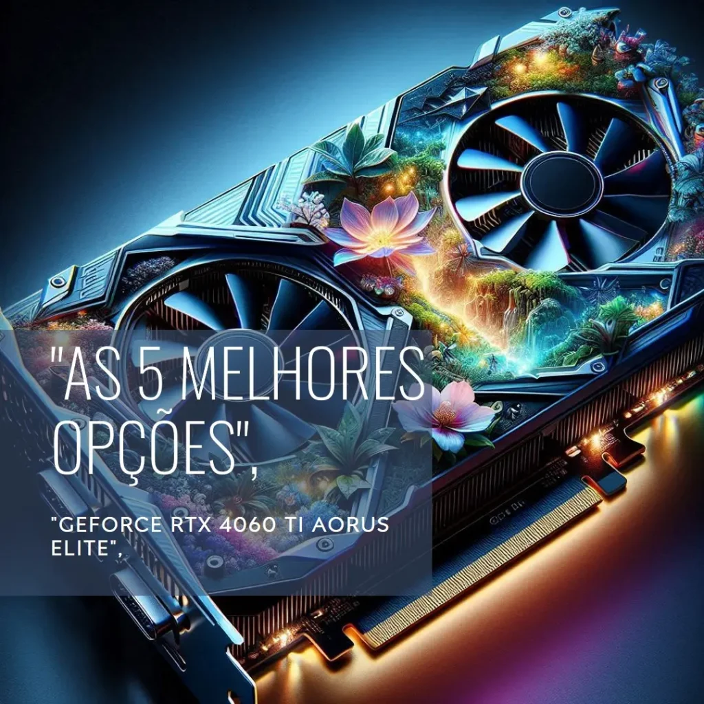 As 5 Melhores Opções de Geforce RTX 4060 ti Aorus elite