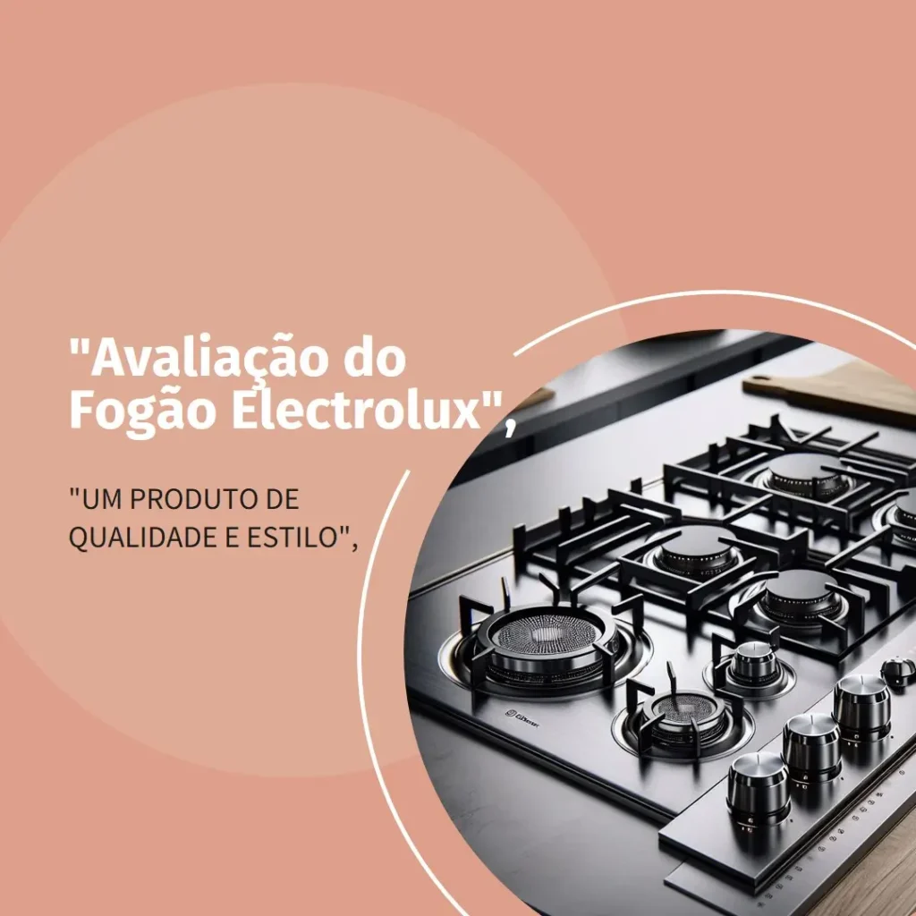 Fogão Electrolux 4 bocas Efficient com PerfectCook FE4IS