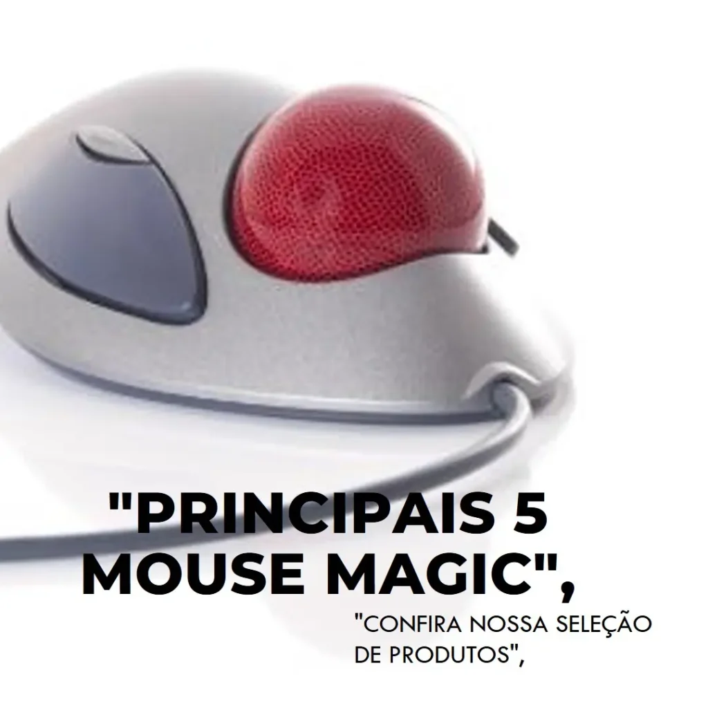 Principais 5 mouse magic Apple