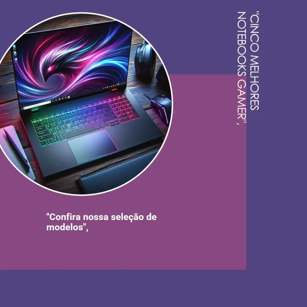 Cinco Melhores Modelos de notebooks gamer Acer Nitro v