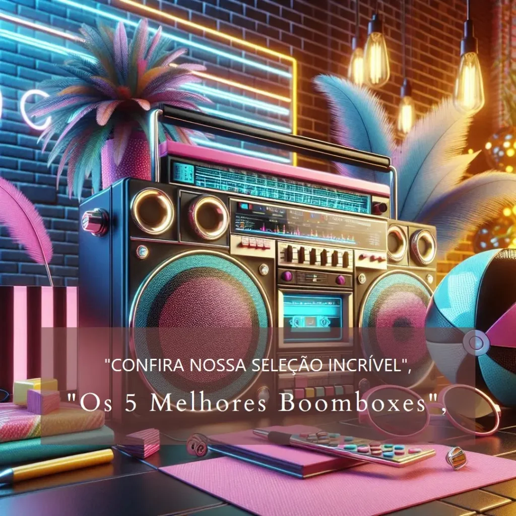 Lista de 5 Melhores: boombox plus aiwa