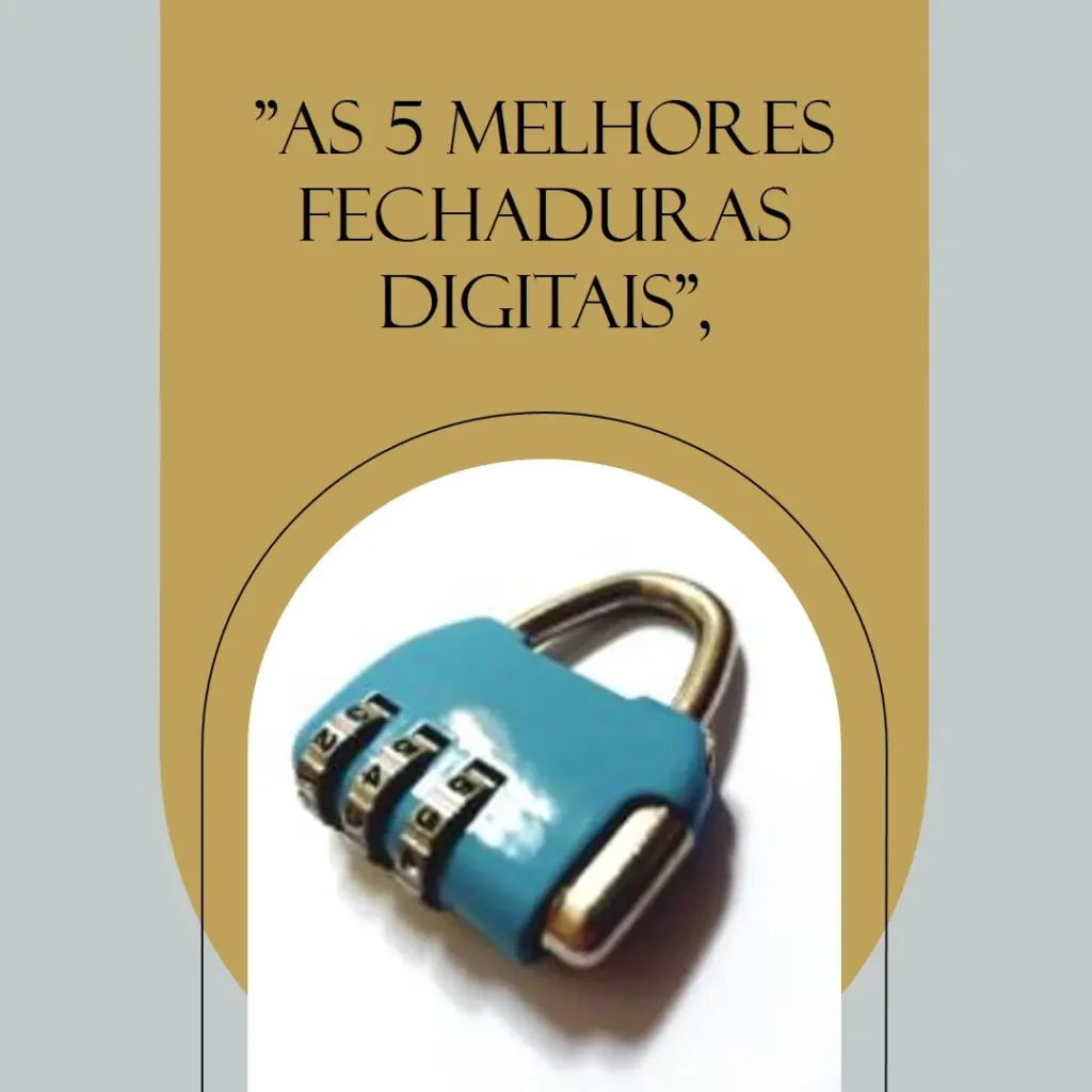 Lista de 5 Melhores: fechadura digital Elsys