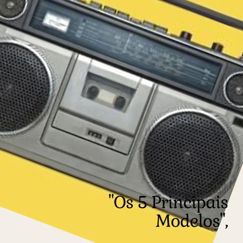 Os 5 Principais Modelos de caixa boombox plus aiwa