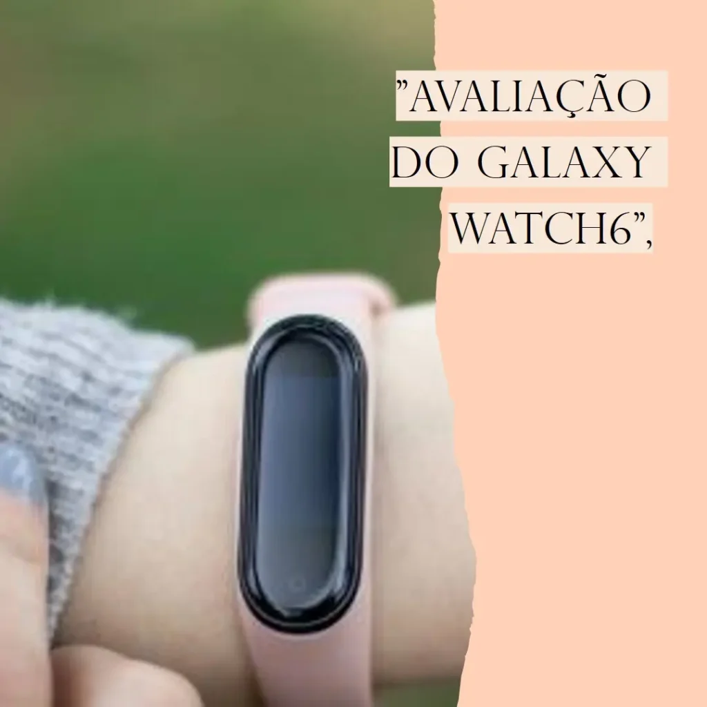 Samsung Smartwatch Galaxy Watch6 Classic LTE: Design e Tecnologia de Ponta
