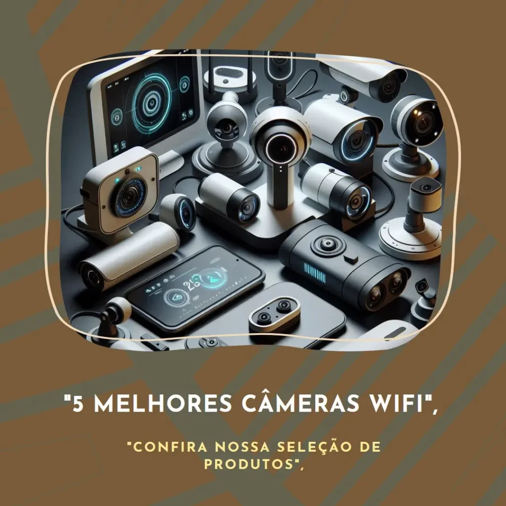 5 Melhores Modelos de câmeras de segurança wifi