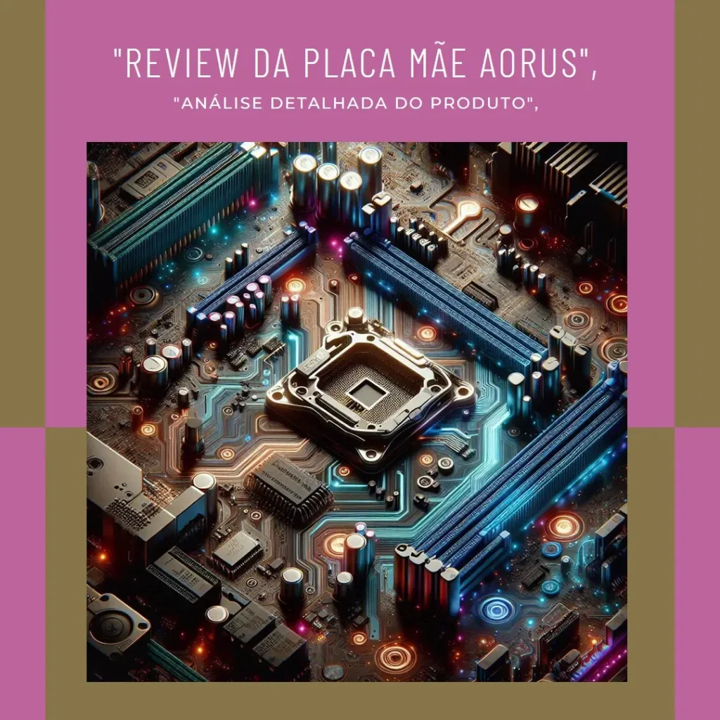 Placa Mãe Gigabyte Z890 AORUS MASTER WIFI 7: Alta Performance para Gamers e Profissionais