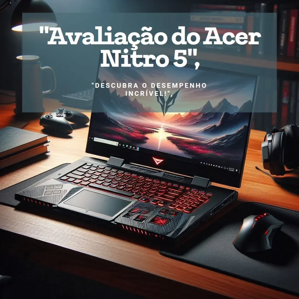 Acer Notebook Gamer Nitro 5 AN515-57: Alto Desempenho em Jogos