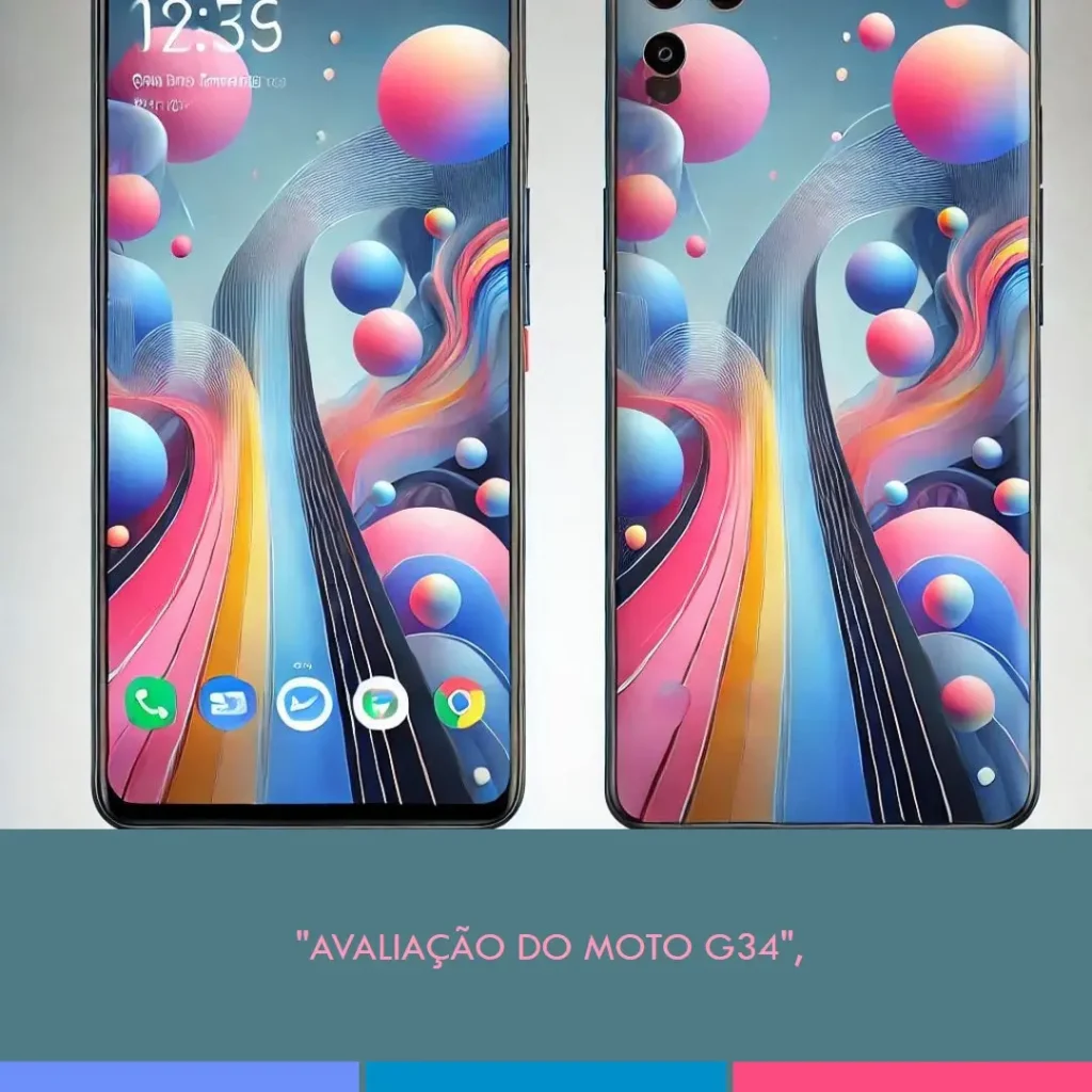 Smartphone Motorola Moto G34 5G 16GB RAM Boost 256GB