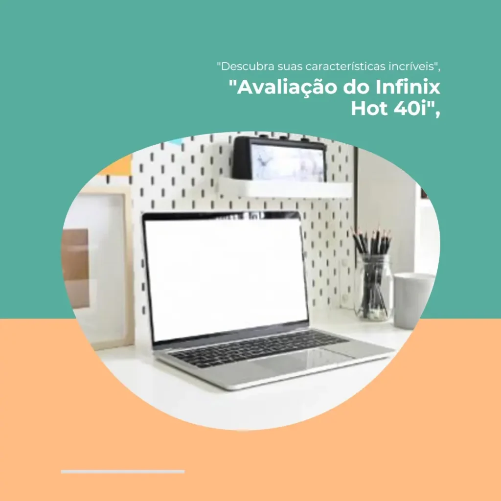 Smartphone Infinix Hot 40i: 8GB RAM, 256GB e Câmera de 50MP