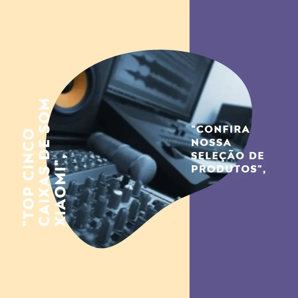 Top Cinco caixas de som Xiaomi