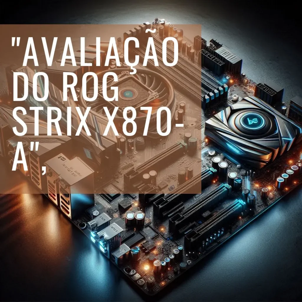 Placa-Mãe ROG Strix X870-A Gaming WiFi: Desempenho e Tecnologia