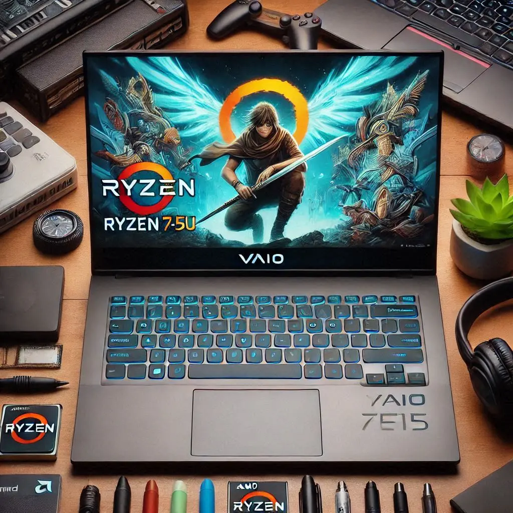 Notebook VAIO FE15 AMD Ryzen 7-5700U: Alto Desempenho e Eficiência