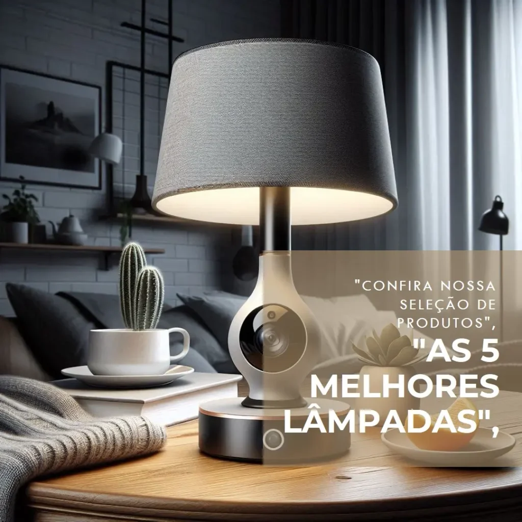 As 5 Melhores Opções de lampada com camera