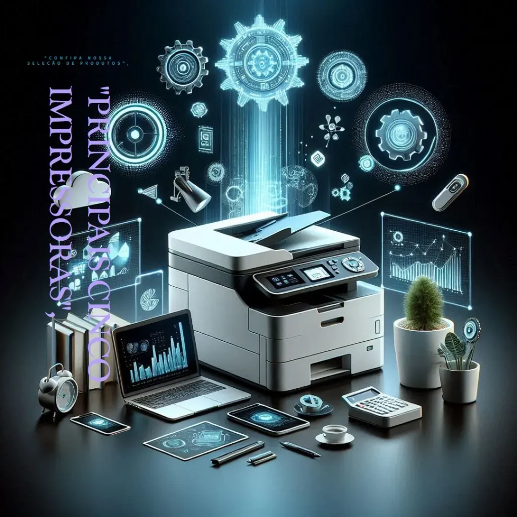 Principais Cinco impressora multifuncional laser HP