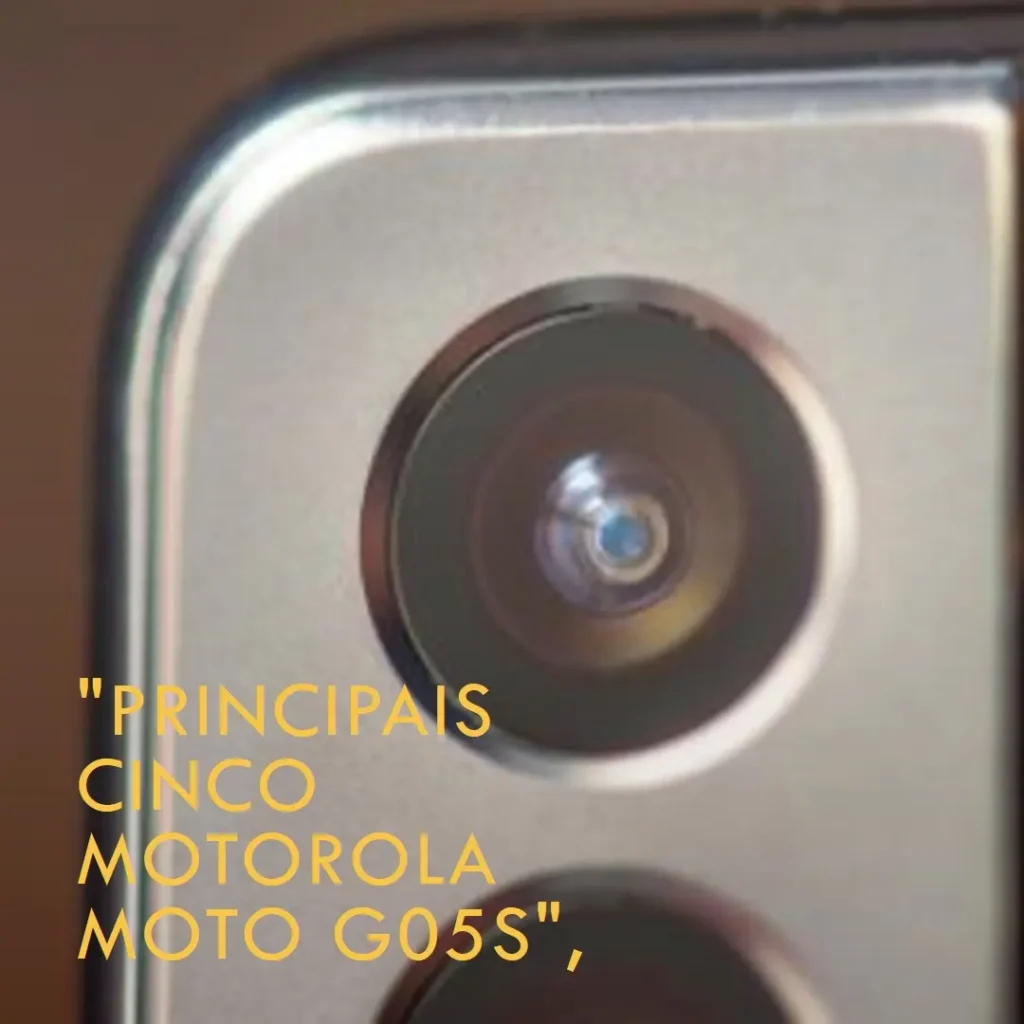 Principais Cinco Motorola Moto G05S