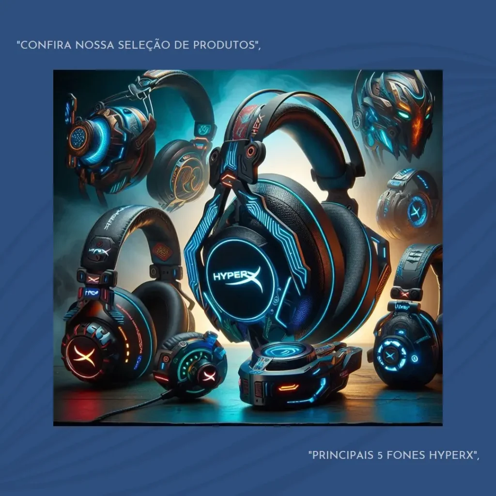 Principais 5 Hyperx fones