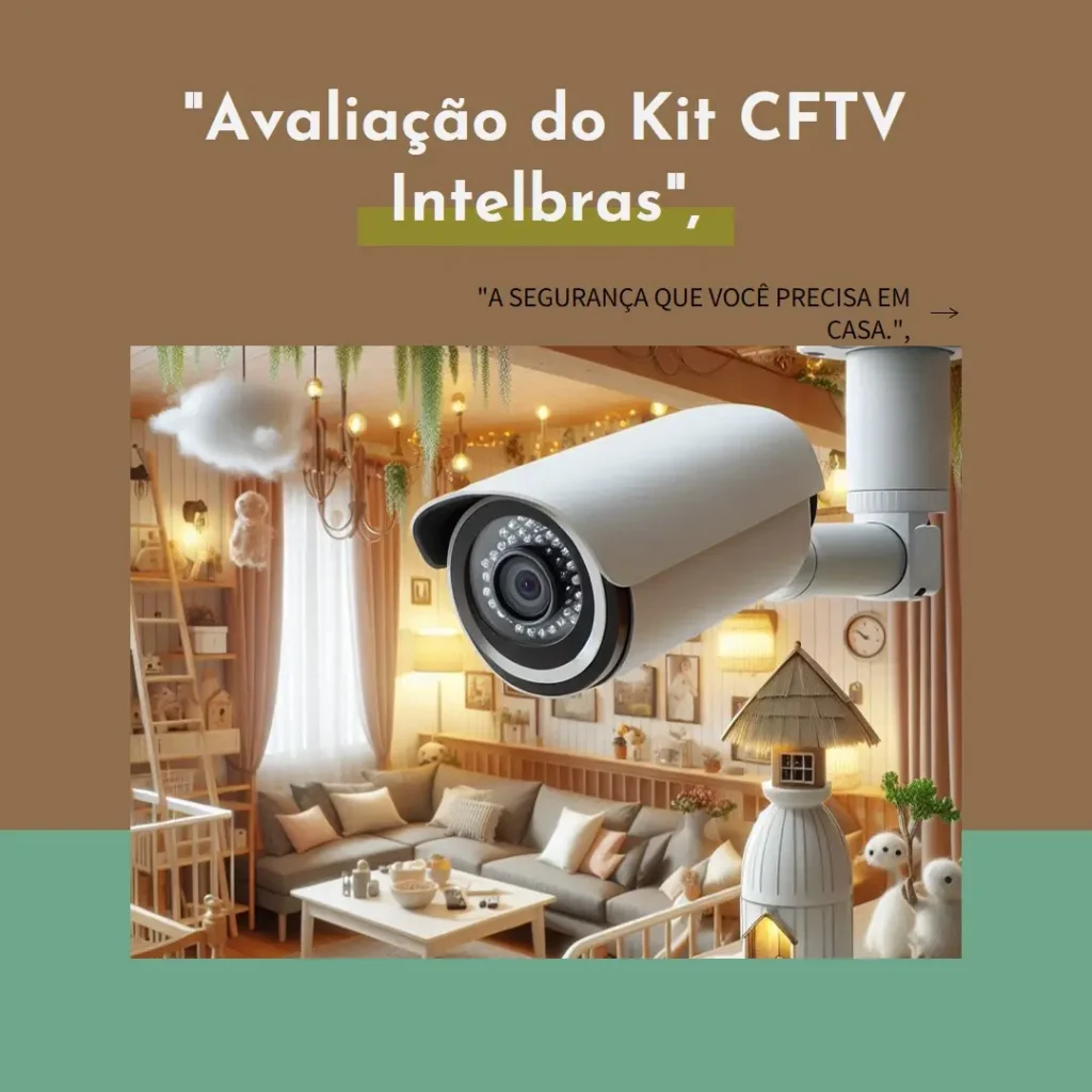 Kit CFTV 8 Câmeras Segurança Full HD 1080p DVR Intelbras 2TB